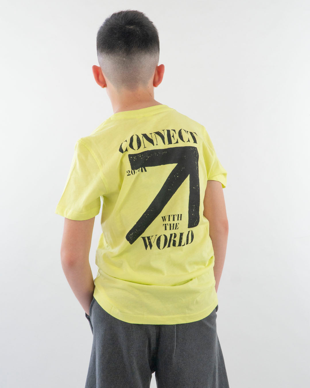 T-shirt manica corta con freccia I DO