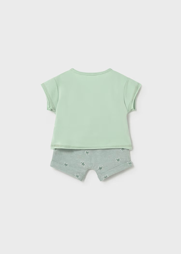 Completo 2 pz. con t-shirt con stellina MAYORAL