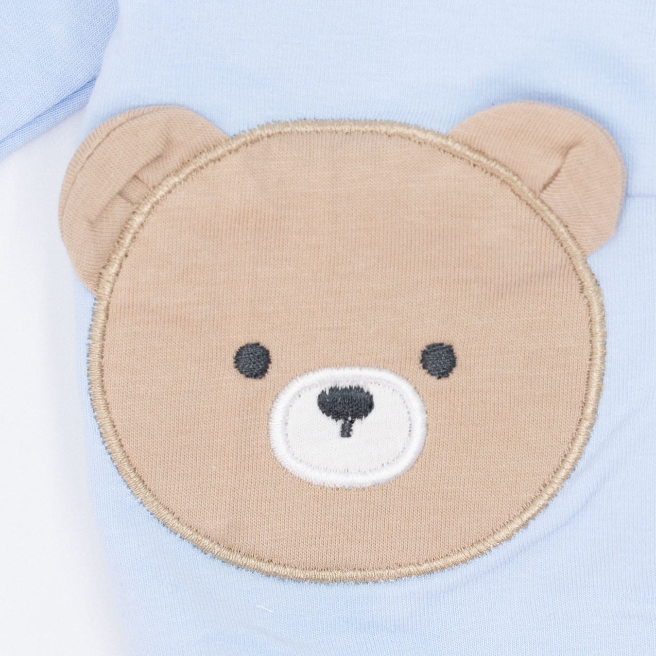 Tuta 3 pz.in cotone con orsetto MAYORAL