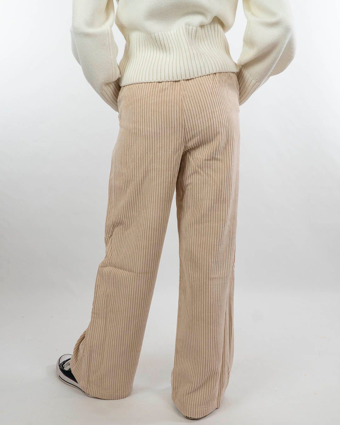 Pantaloni in velluto a coste con pences I DO