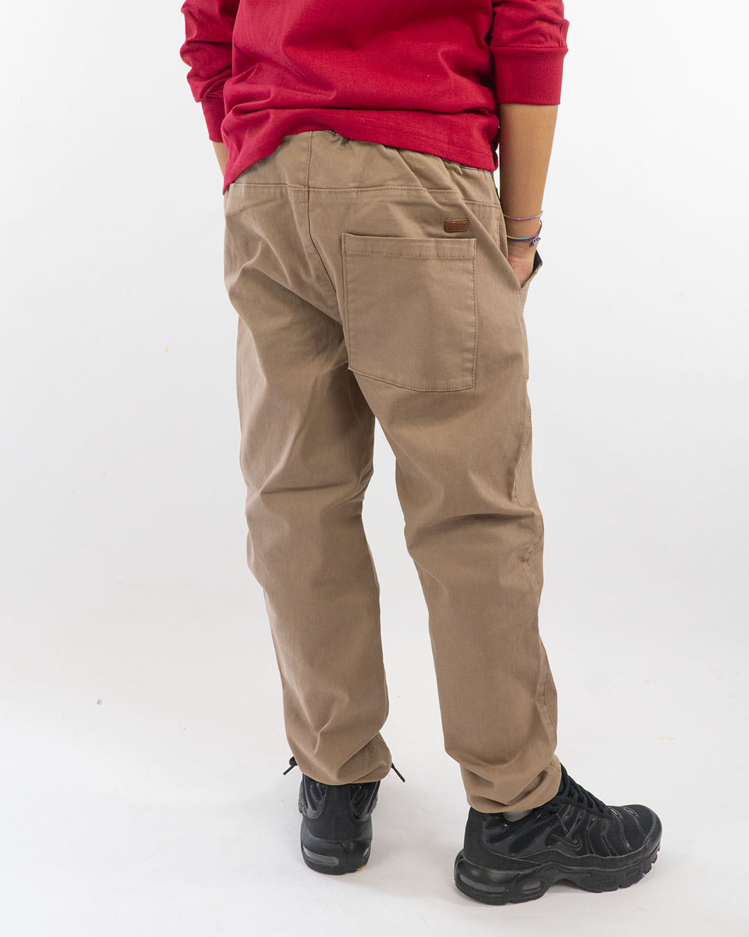 Pantaloni in cotone con elastico in vita I DO