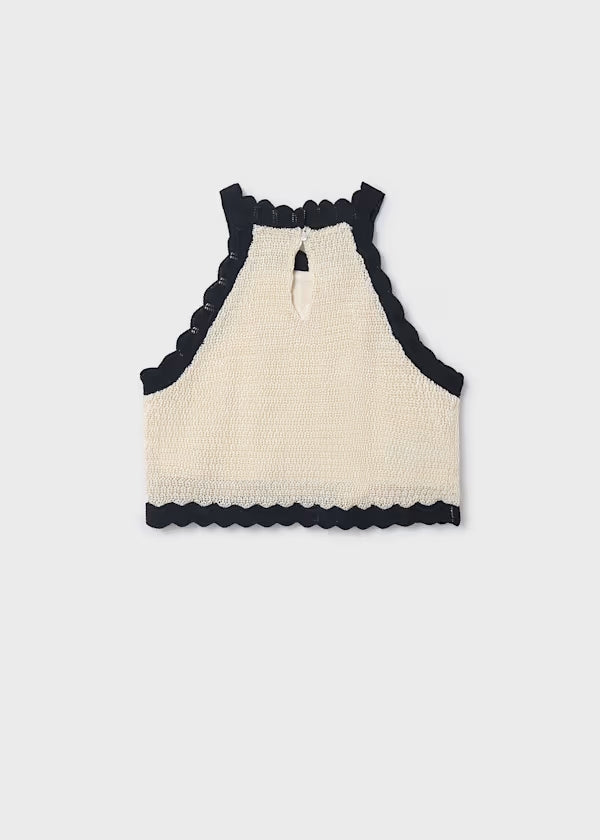 Top tricot con fiori art.6021-35 MAYORAL