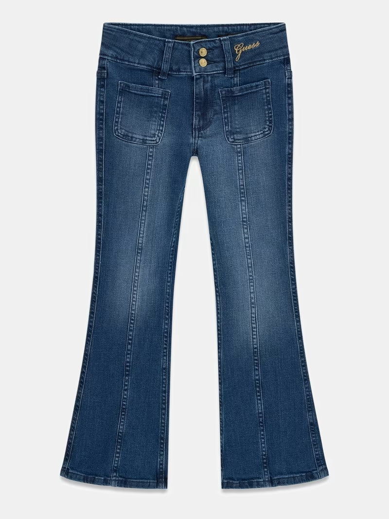 Jeans a zampa J6RA12D5G90-B6RL GUESS