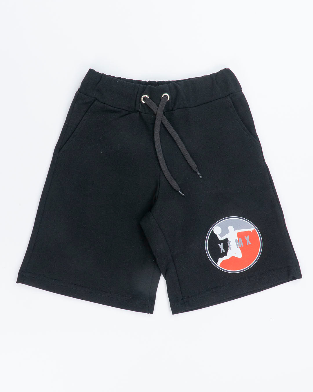 Pantalone corto con stampa tonda