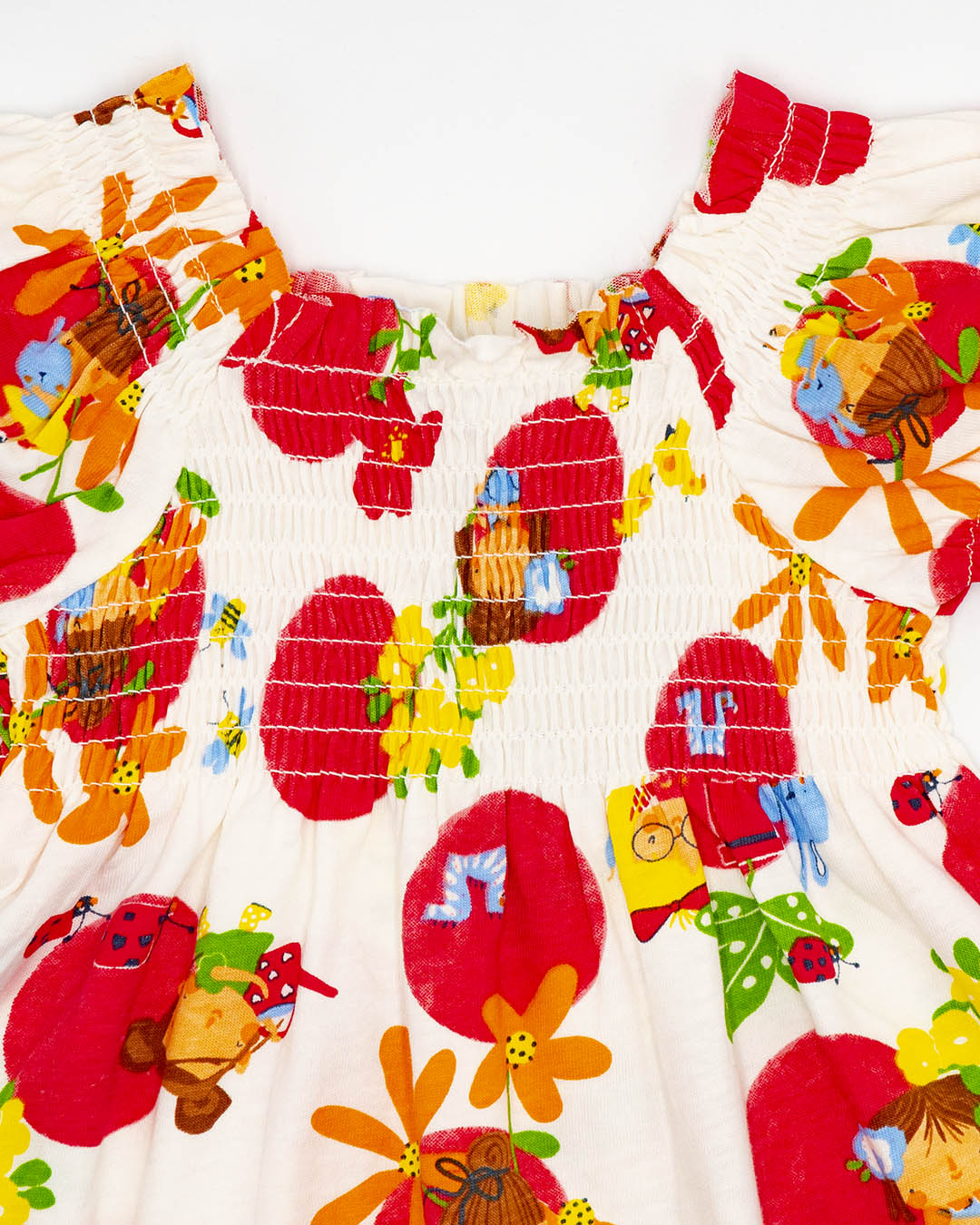 Abito con corpino elasticizzato