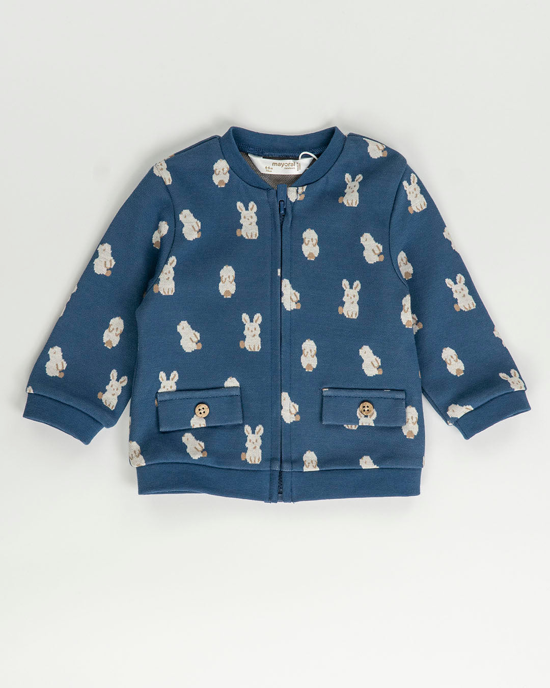 Tuta 3 pz. felpata con coniglietti MAYORAL