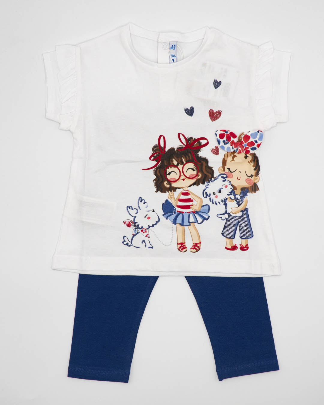 Completo 3 pezzi con leggings
