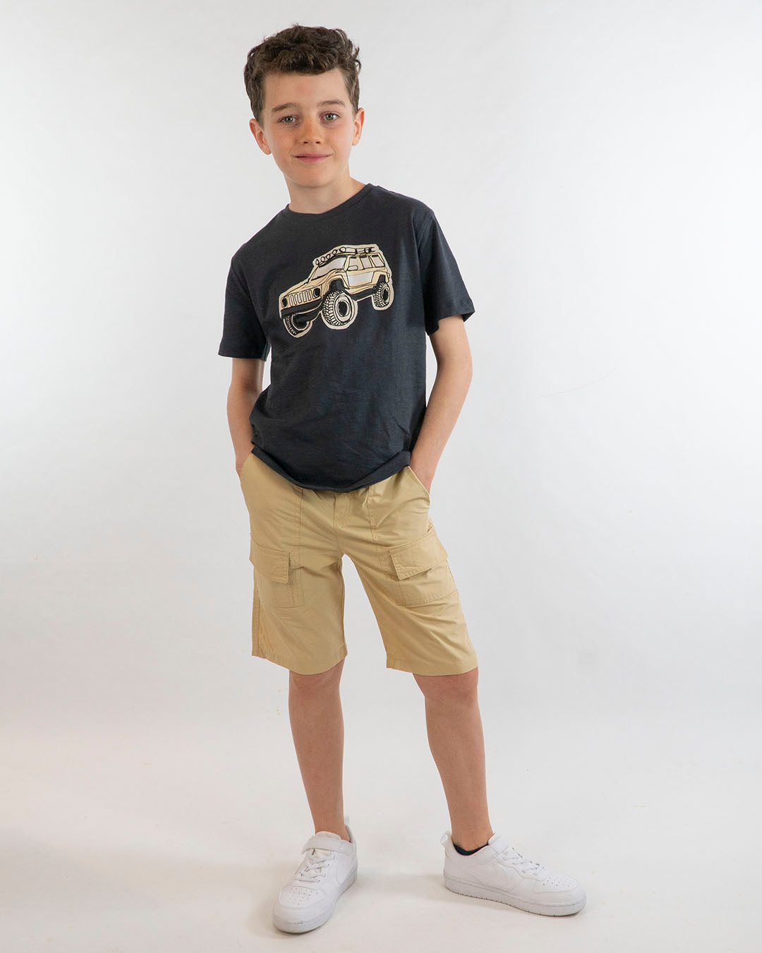 T-shirt manica corta con jeep MAYORAL