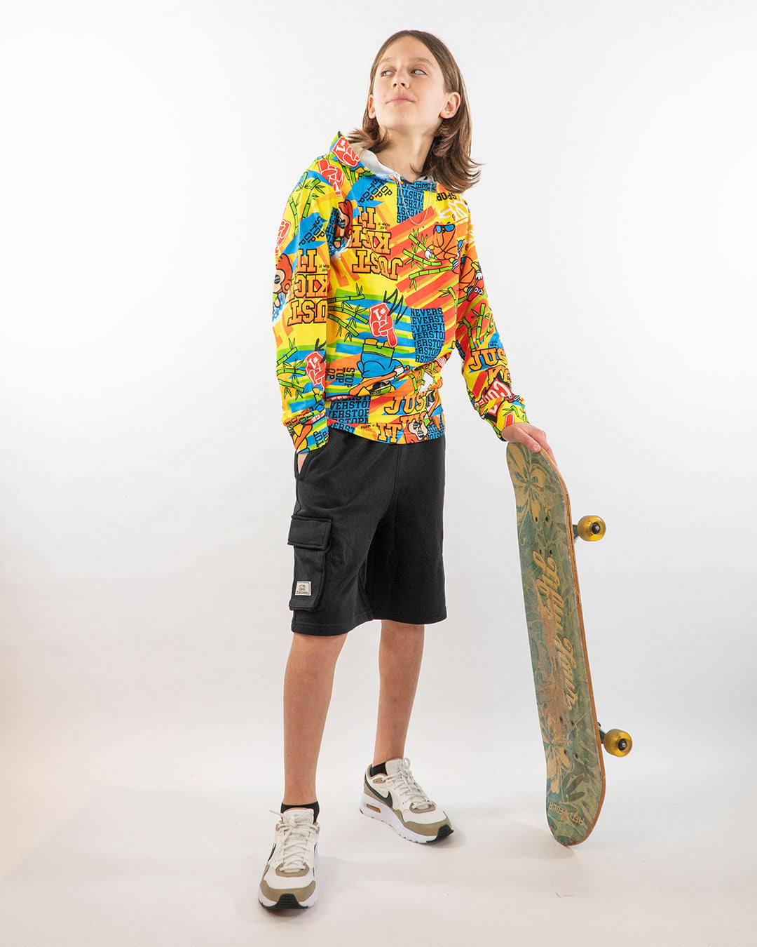 Pantaloni corti in maglia