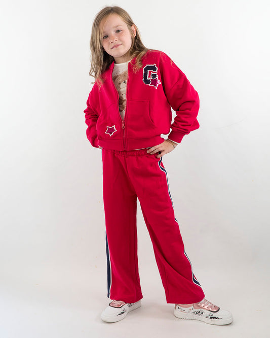 Tuta a peso medio con inserto paiettato I DO