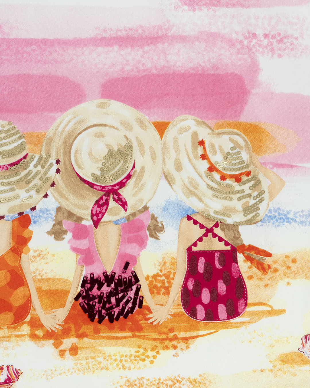 Abito a trapezio con bimbe al mare MAYORAL