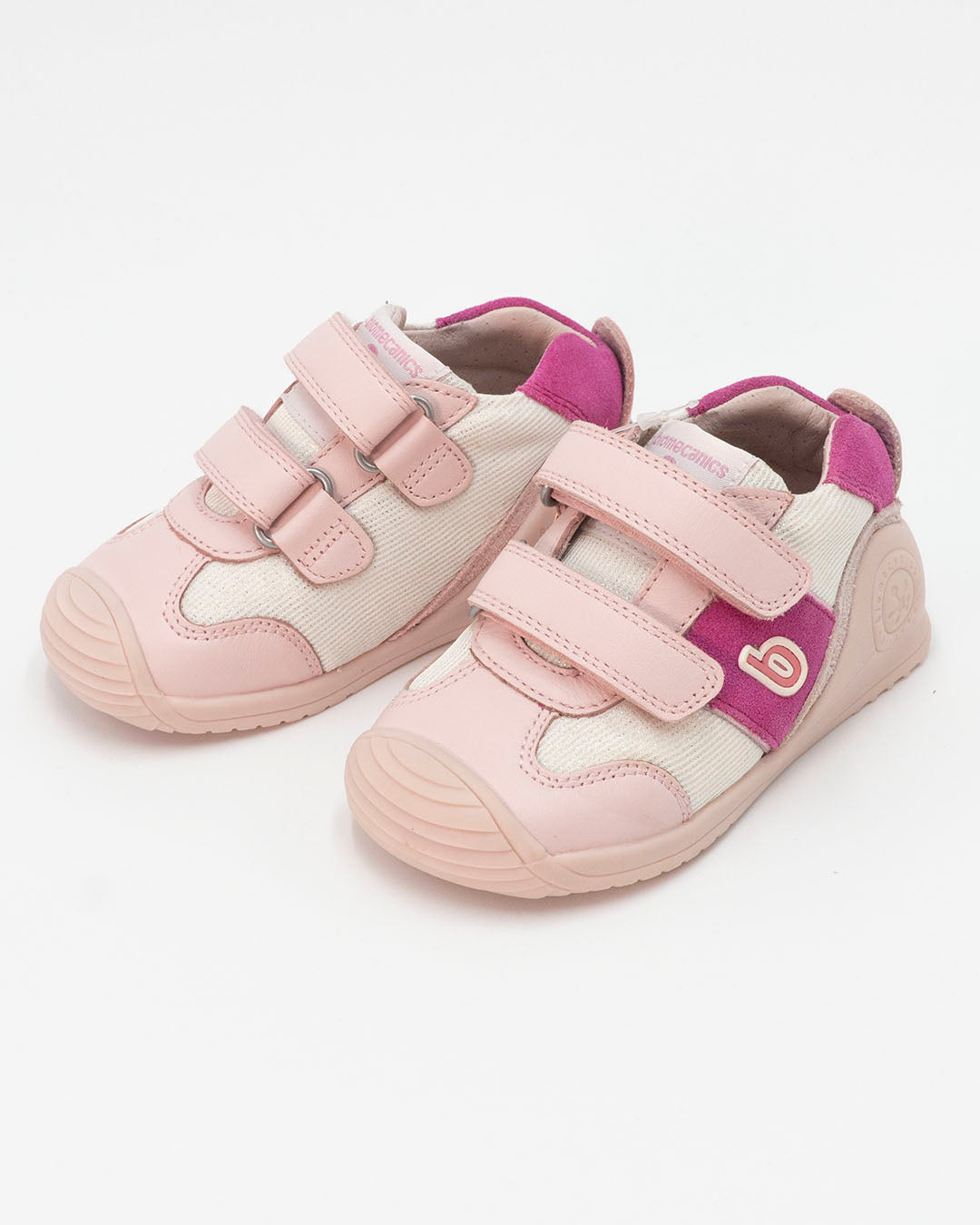 Scarpe primipassi con inserto lurex BIOMECANICS