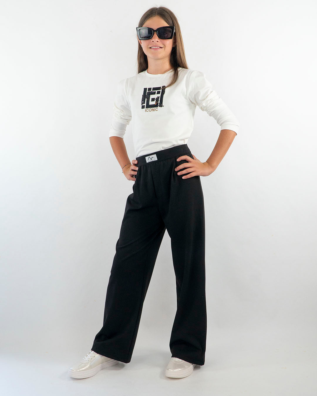 Pantaloni larghi elasticizzati MAYORAL