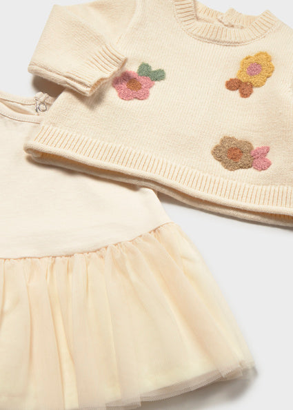 Abito con tulle art.2.820-092 MAYORAL