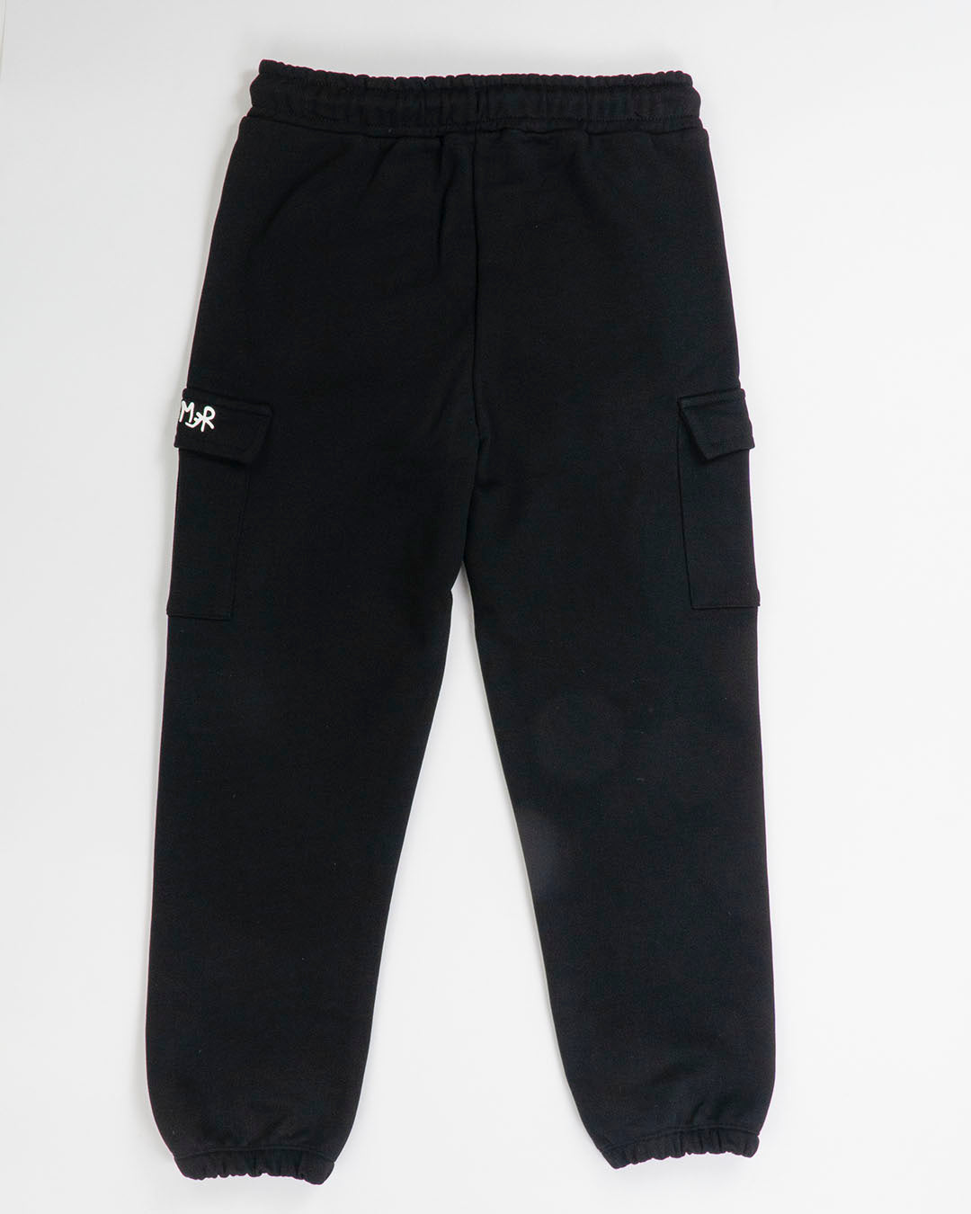 Pantaloni cargo con scritta sulla tasca DISCLAIMER