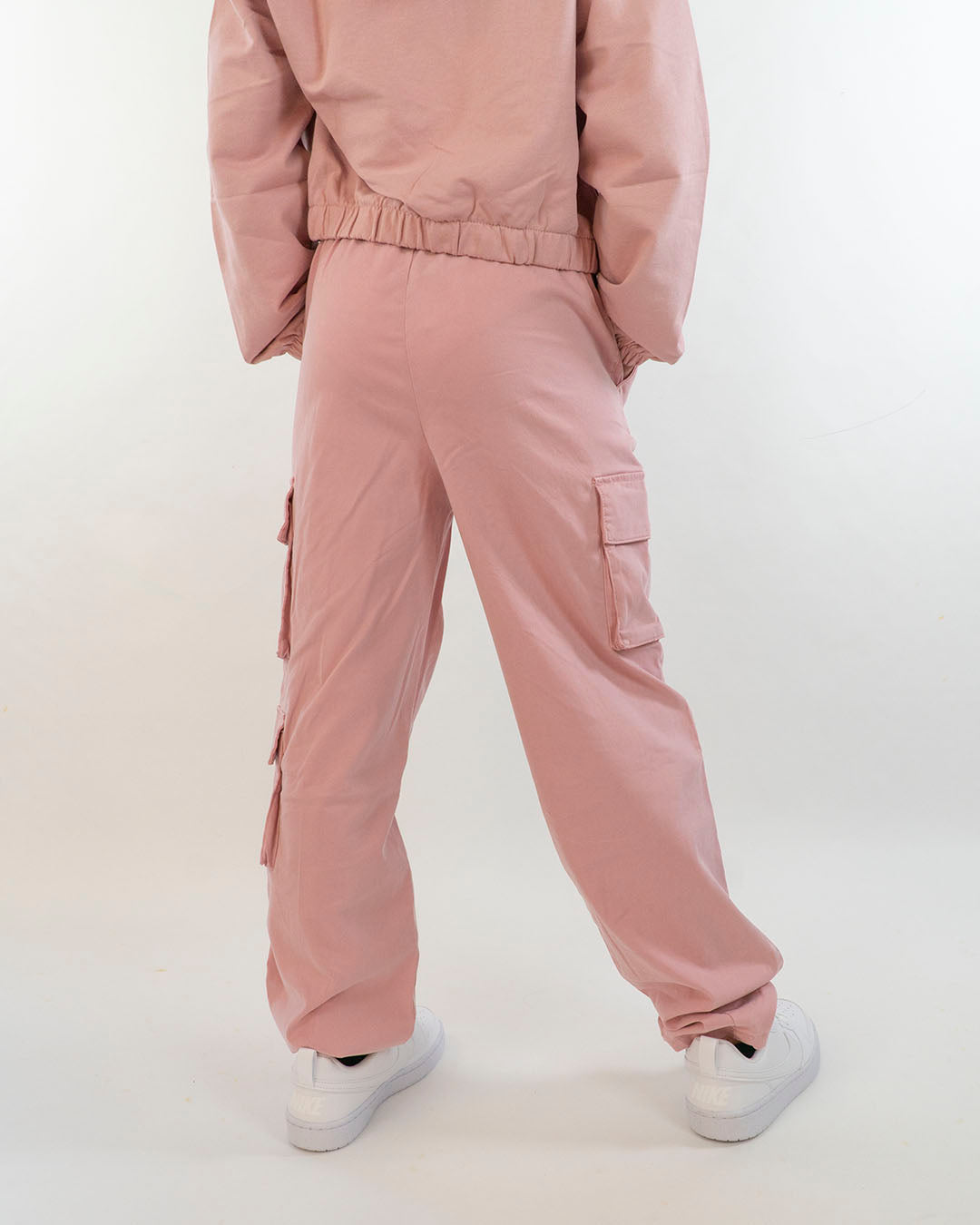 Pantalone cargo con elastico in vita I DO