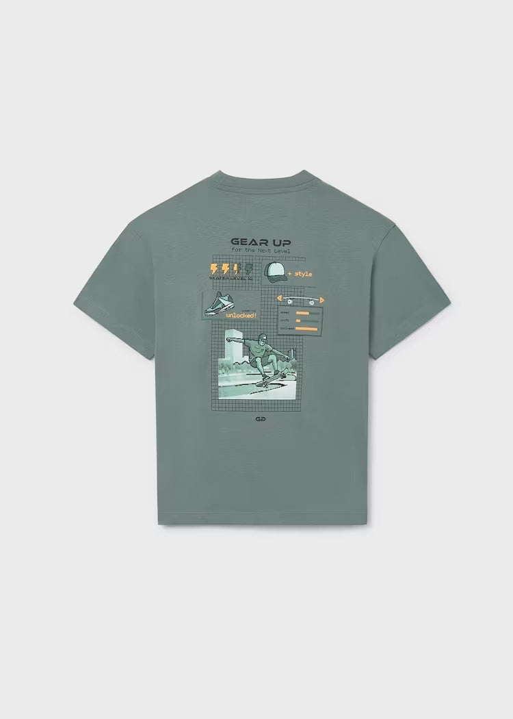 T-shirt con skateboard art.6036-28 MAYORAL