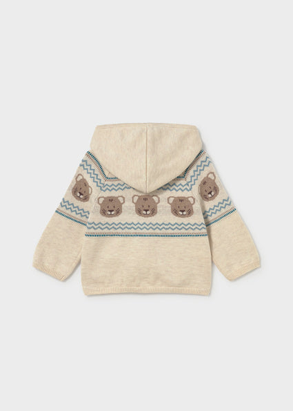 Maglione con zip e cappuccio art.2.380-073 MAYORAL