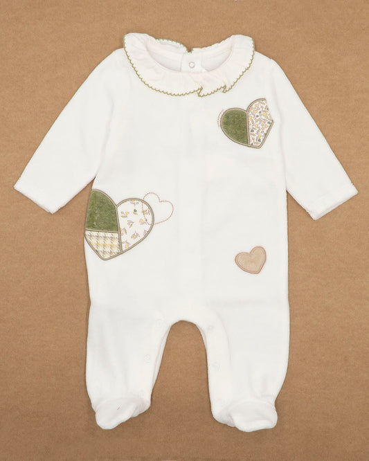 Pagliaccetto in ciniglia con colletto tondoMAYORAL