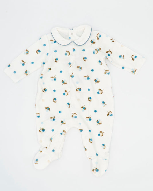 Tutina in ciniglia con fiorellini MAYORAL