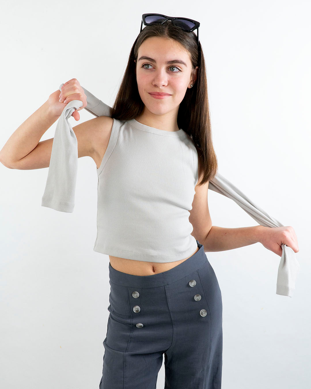 Twin set a costine di canotta e coprispalleMAYORAL