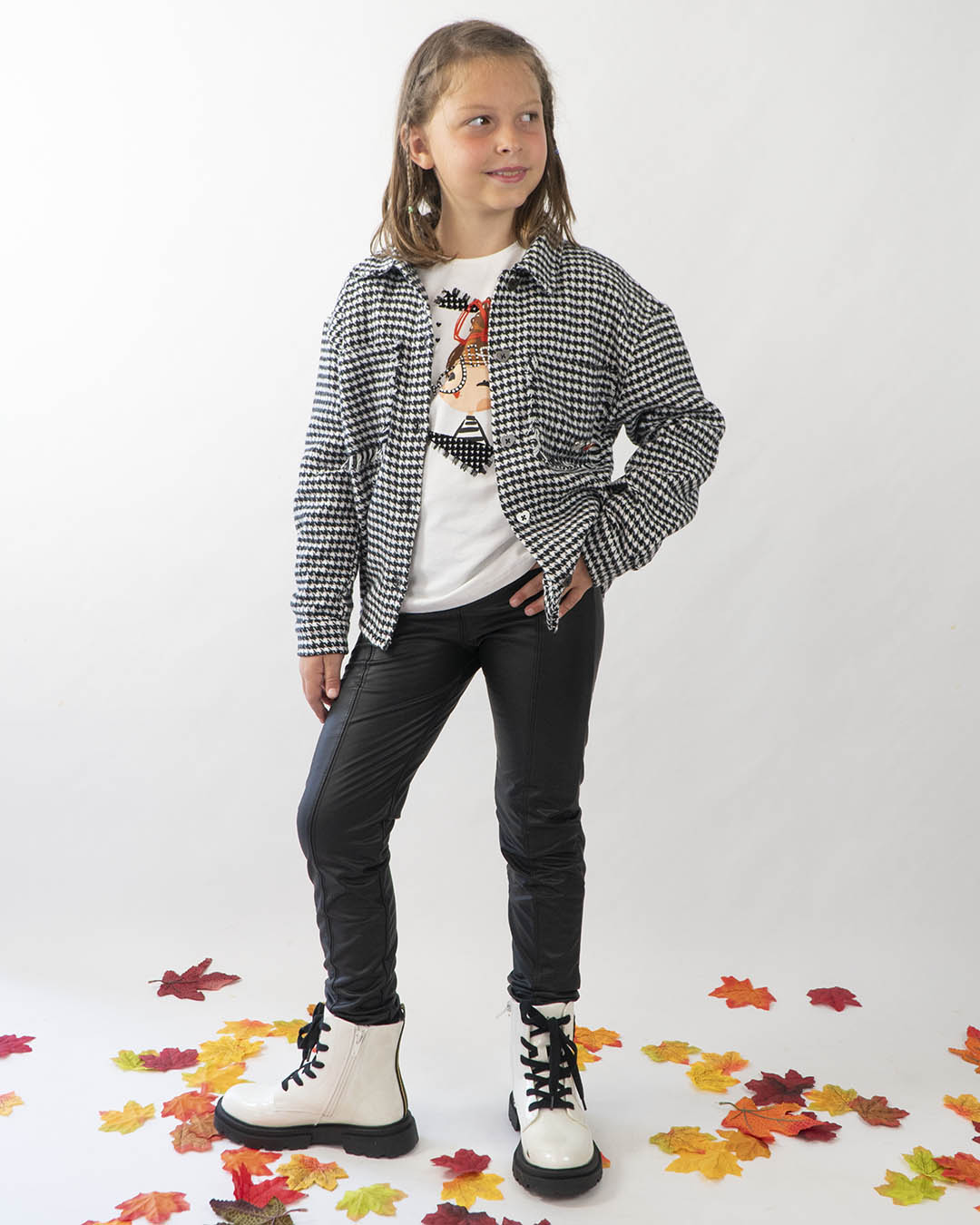 Camicia pied poule