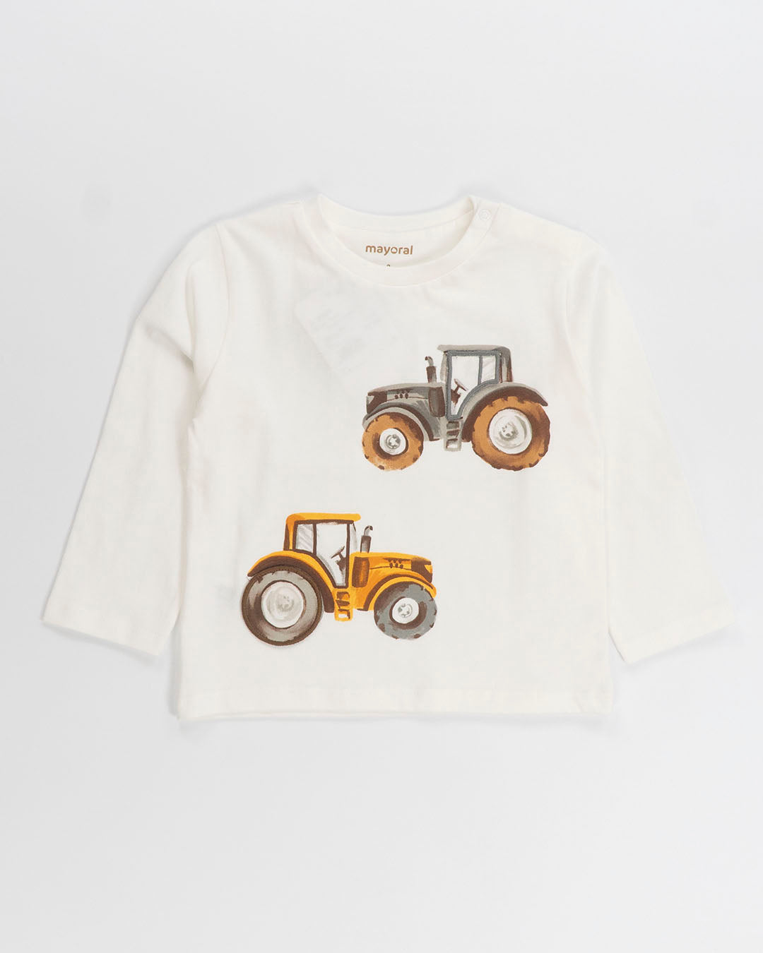 T-shirt manica lunga con trattori MAYORAL