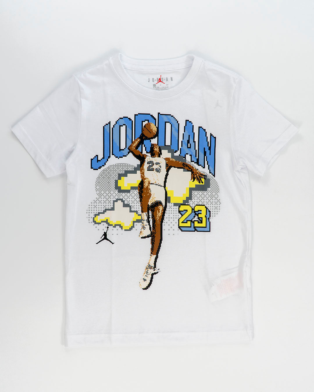 T-shirt con stampa in pixel art JORDAN