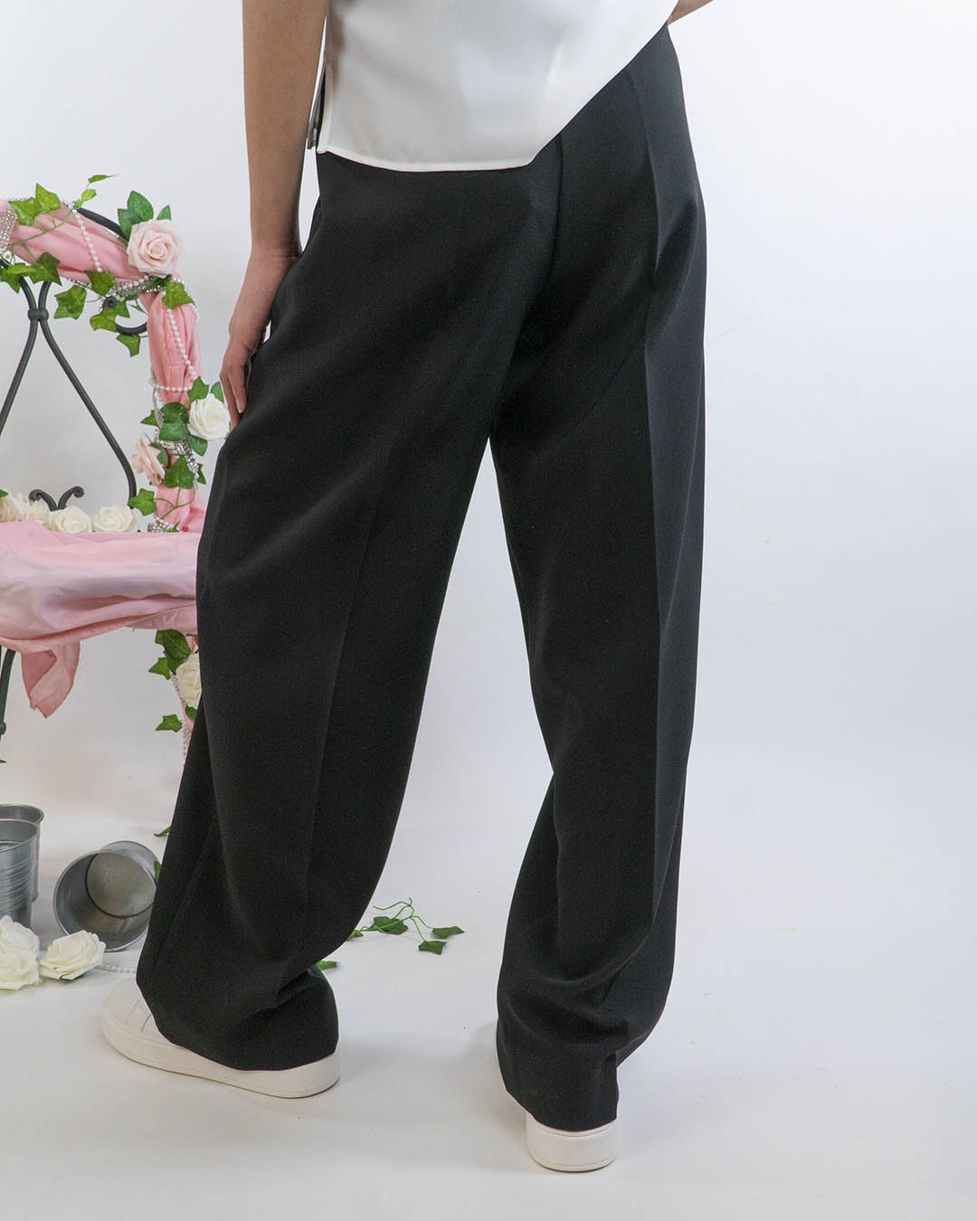 Pantaloni eleganti a gamba larga KOCCA