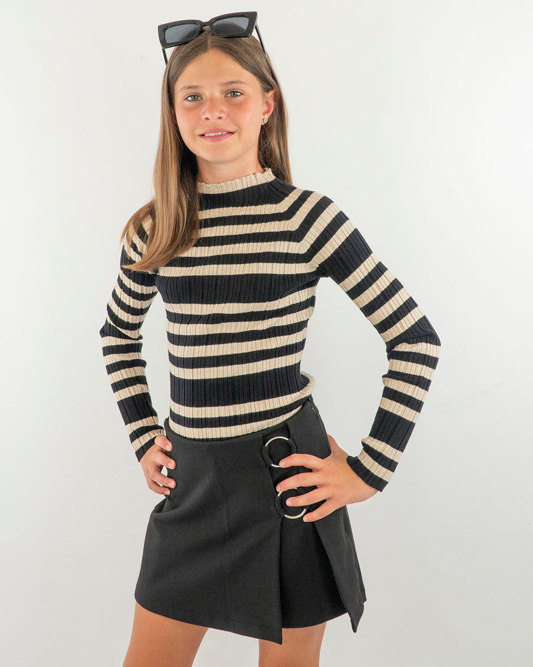 Lupetto in tricot rigato MAYORAL