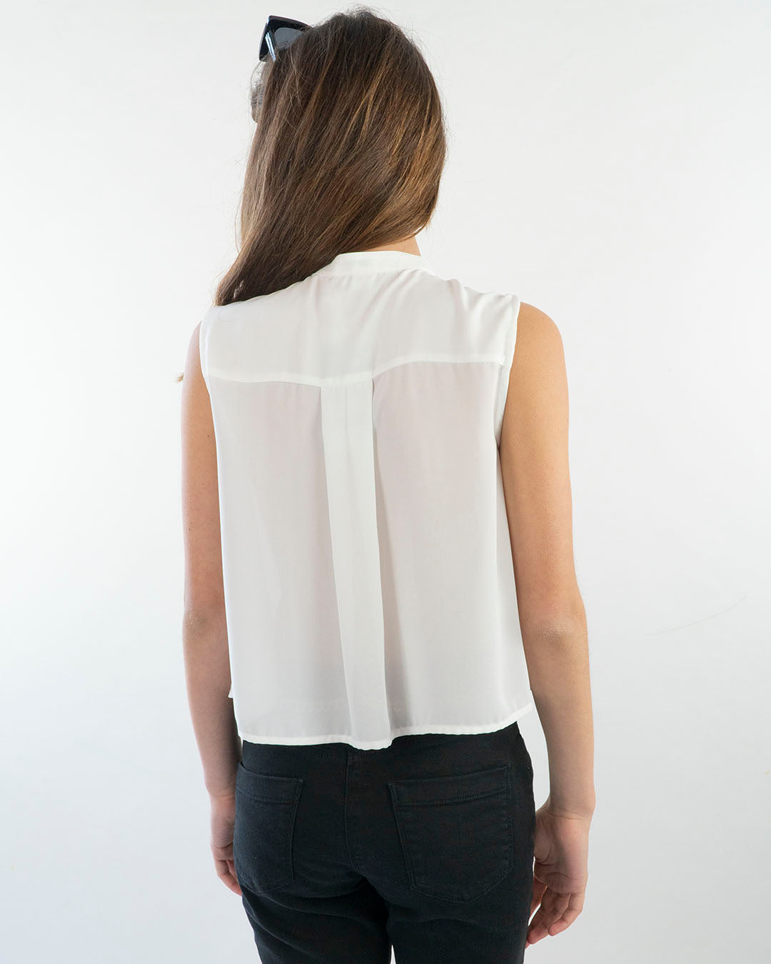 Camicia smanicata plissettata I DO