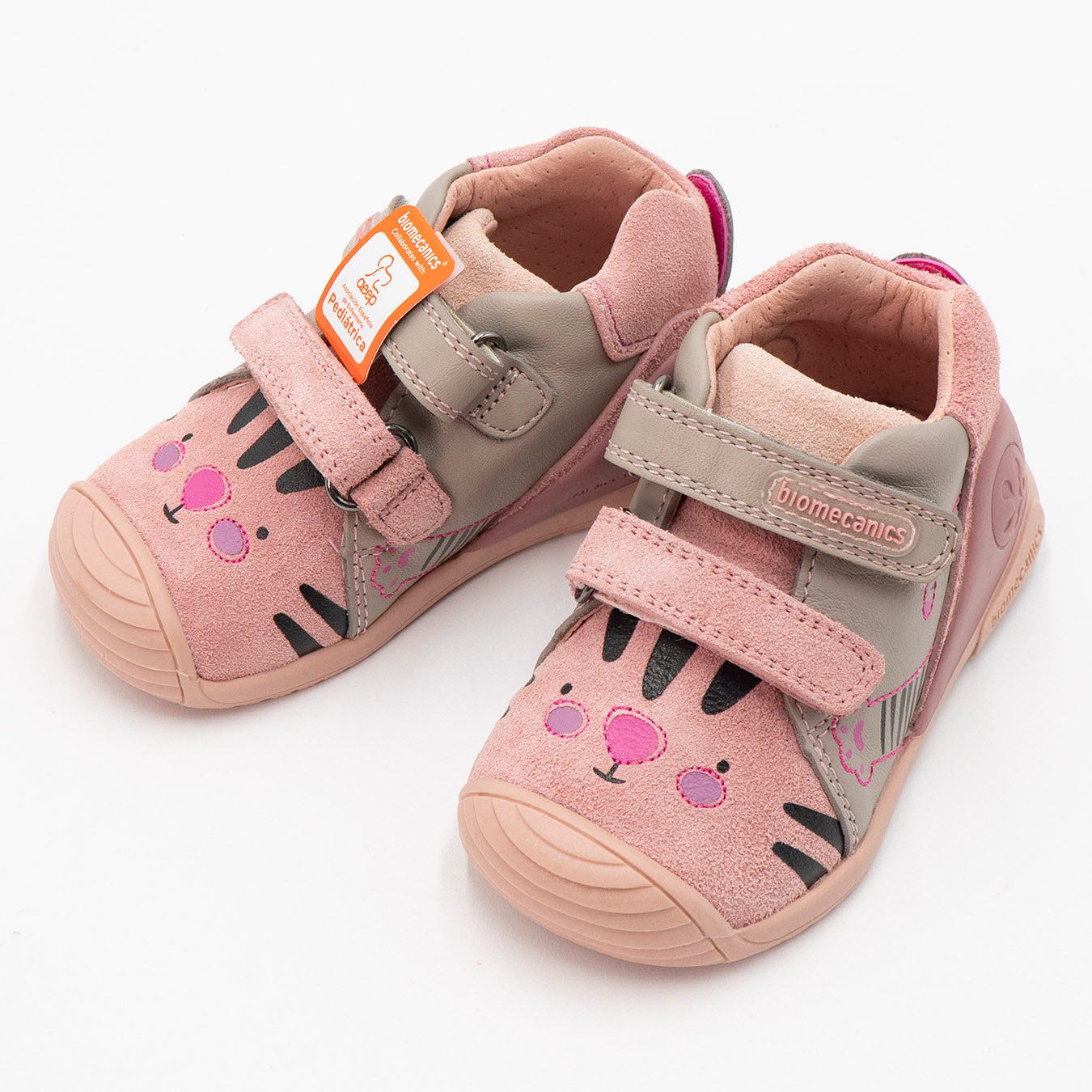 Scarpa primipassi con tigrotto Biomecanics