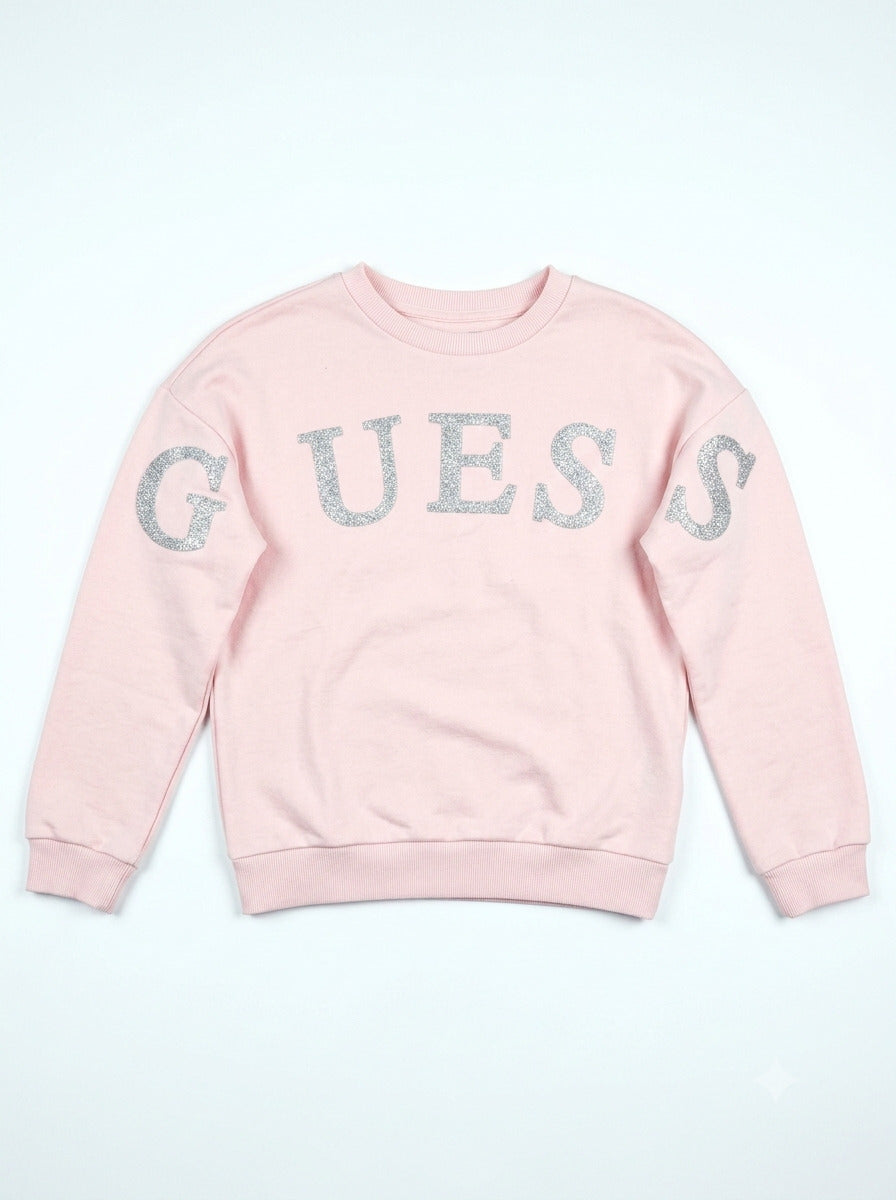 Felpa leggera con pailettes K6RQ05KAD74-G6K9 GUESS