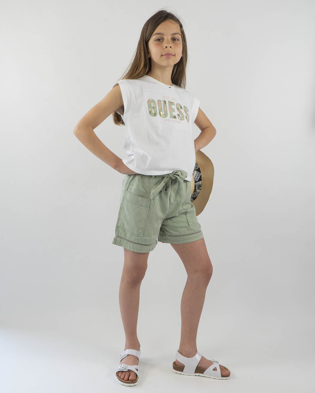 Pantaloncino banda elastica con fascia