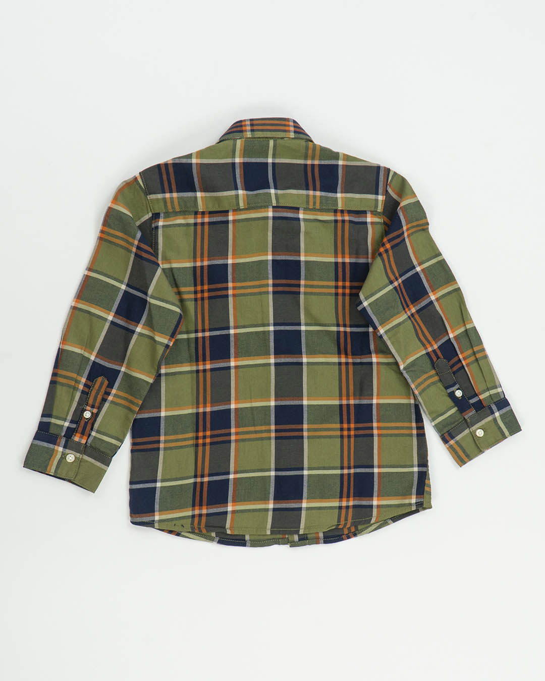 Camicia manica lunga quadri