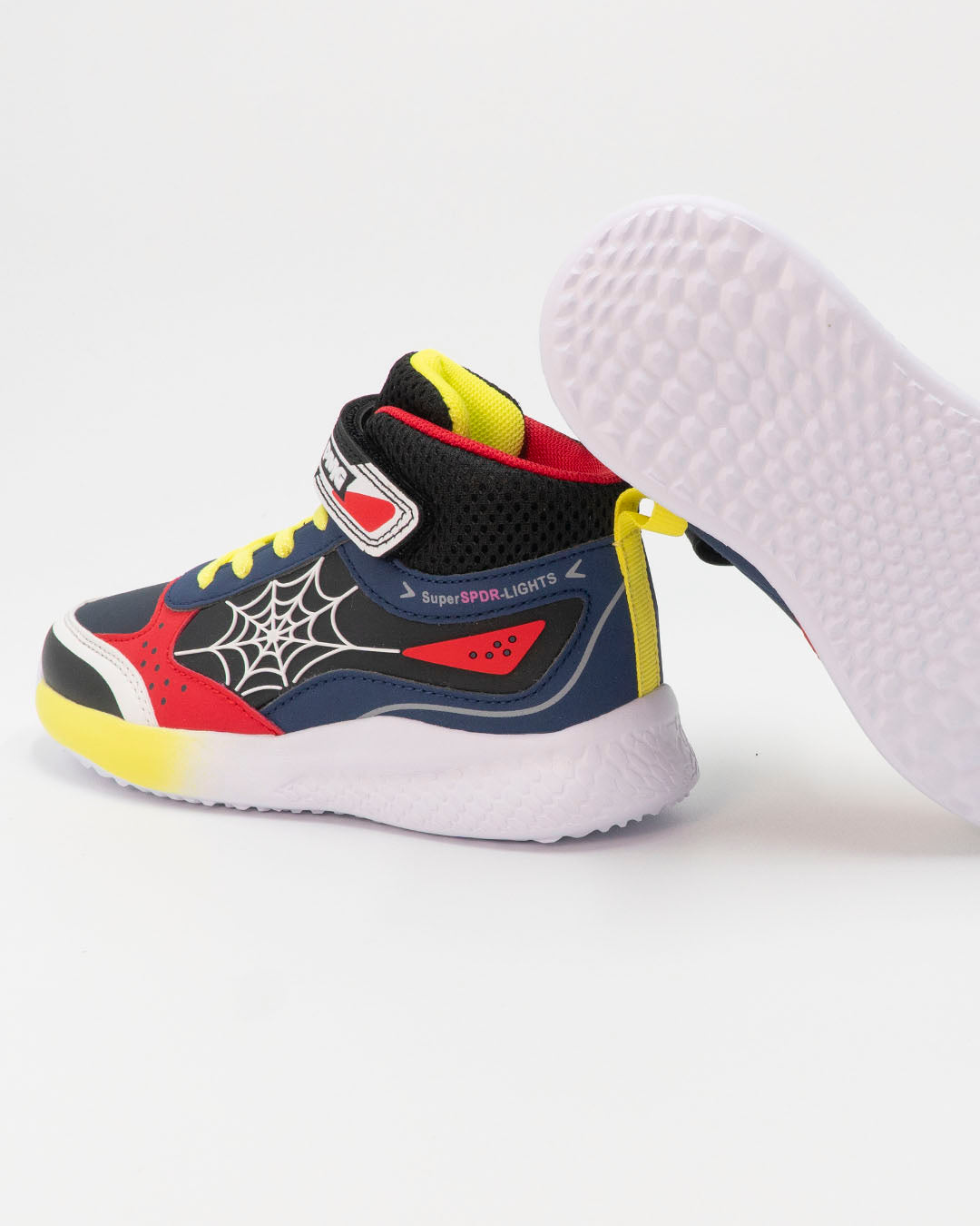 Scarpa alta con ragnatela, luci e strappo PRIMIGI