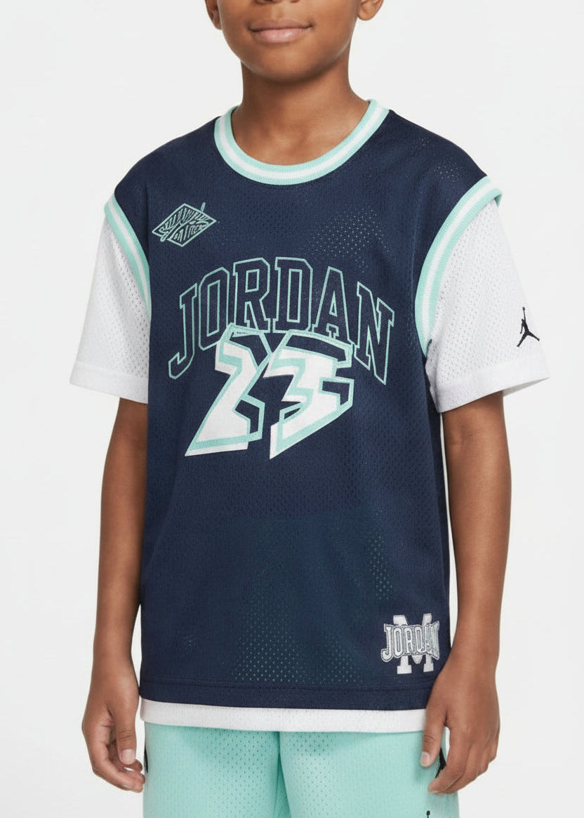 T-shirt sport scollo tondo art.95F953-F4F JORDAN