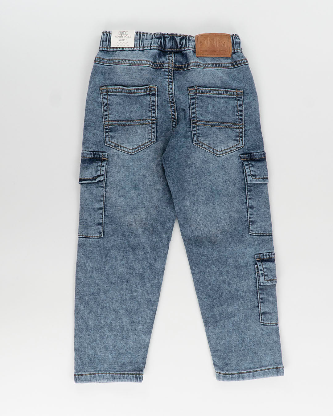 Jeans balloon fit cargo in soft denim I DO