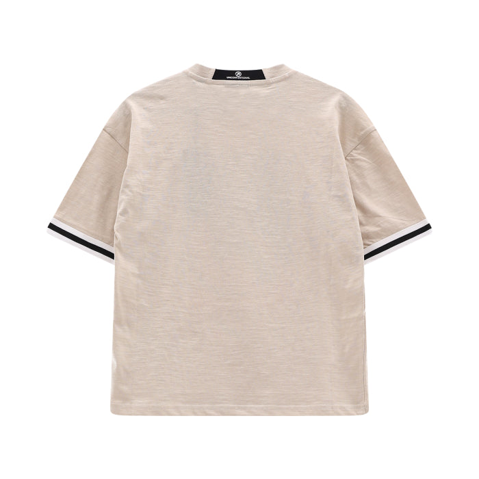 T-shirt con stampa fluo 76E5904-A203 MELBY