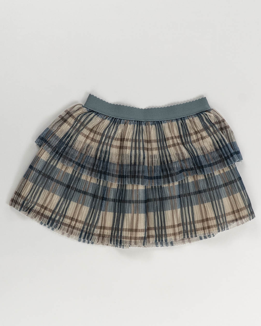 Completo 3 pz. con gonna in tulle plisse MAYORAL
