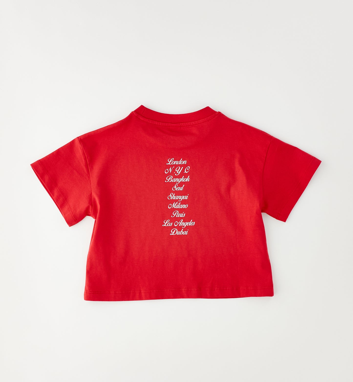 T-shirt con scritta art.4G717-2256 I DO