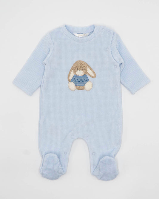 Tutina in ciniglia quadrettata con coniglioMAYORAL