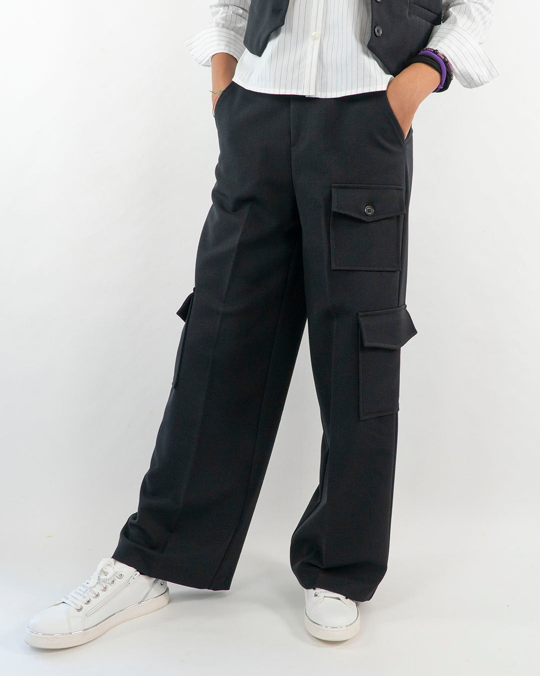 Pantaloni larghi cargo KOCCA