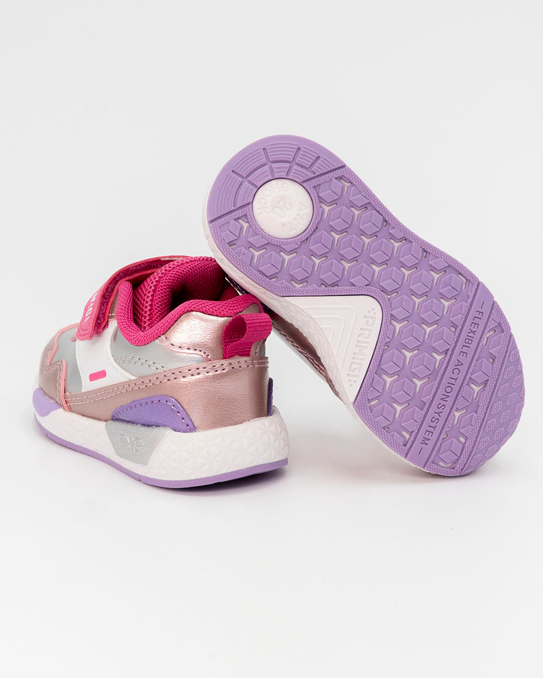 Scarpe con inserti cangianti e strappo PRIMIGI