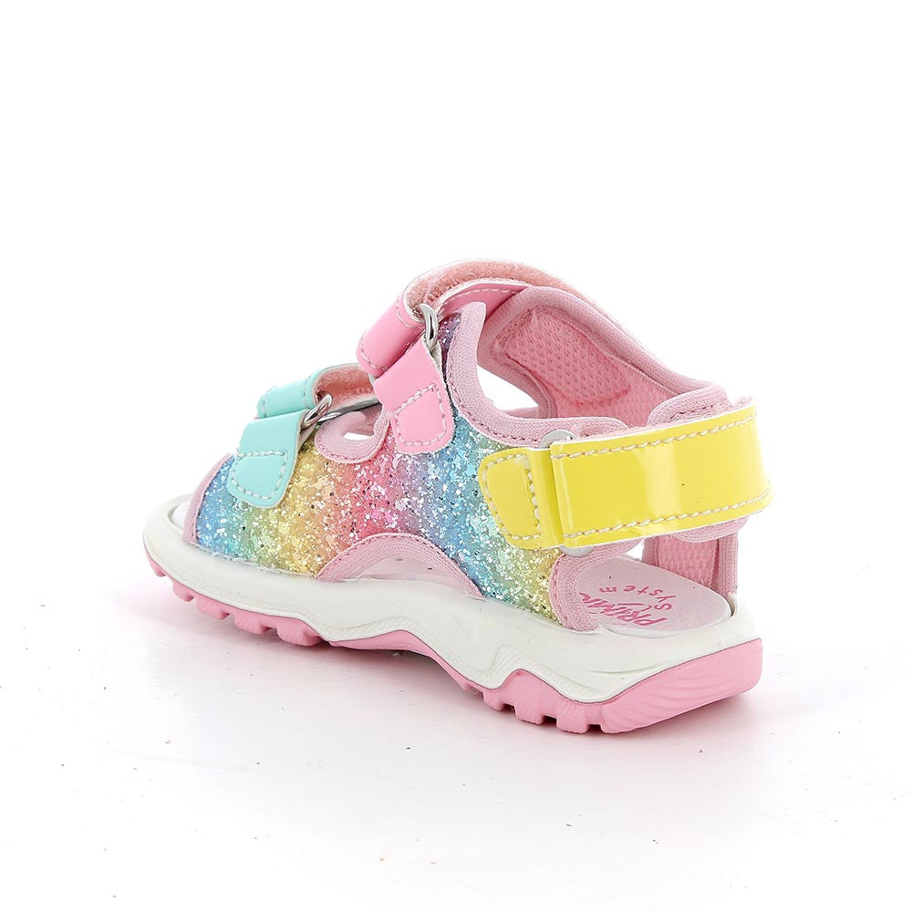 Sandalo in tessuto con glitter art.1366822 PRIMIGI