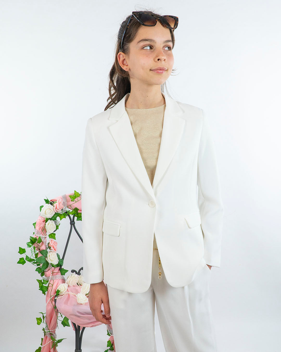 Gilet in tessuto foderato I DO