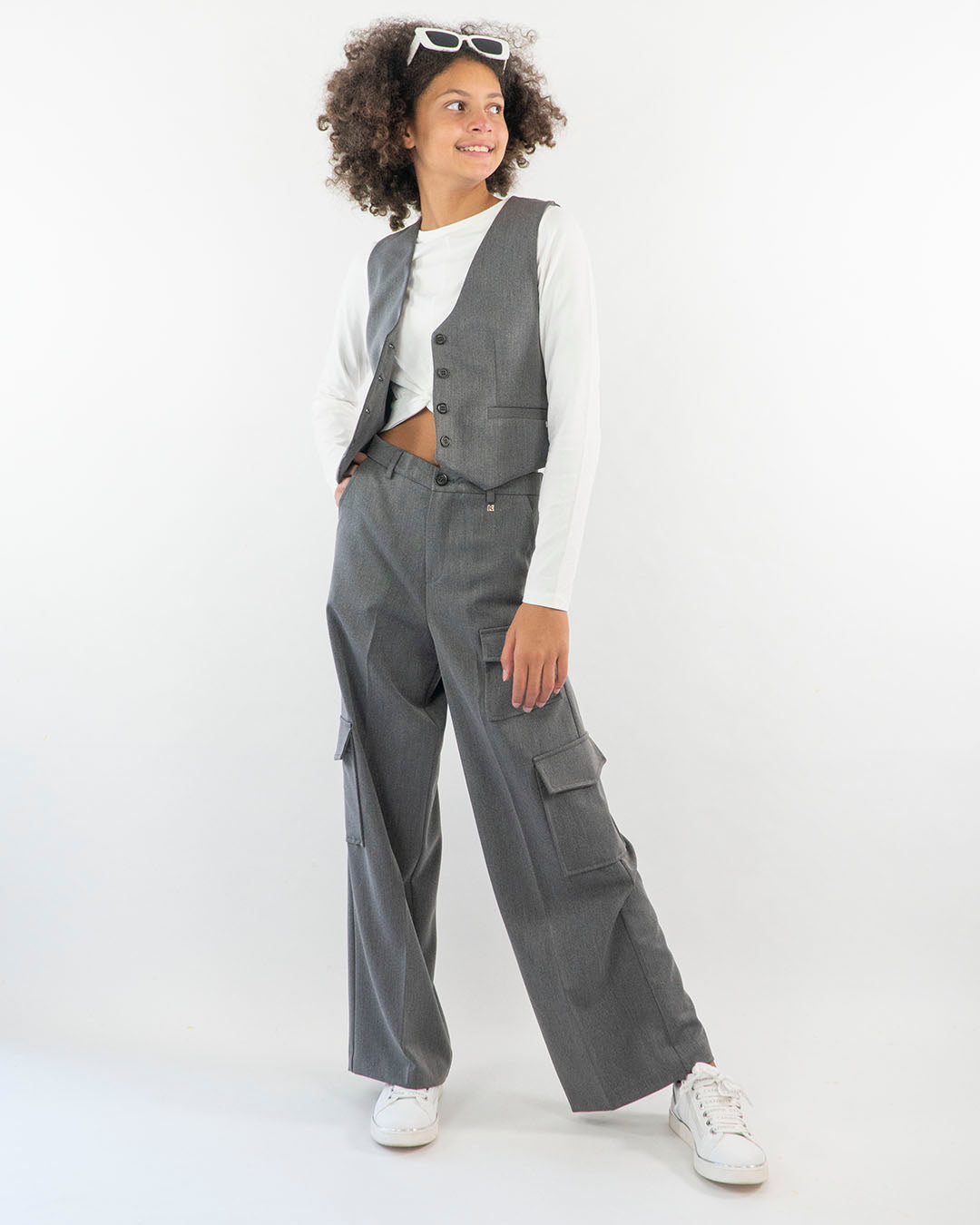 Gilet panciotto con bottoni KOCCA