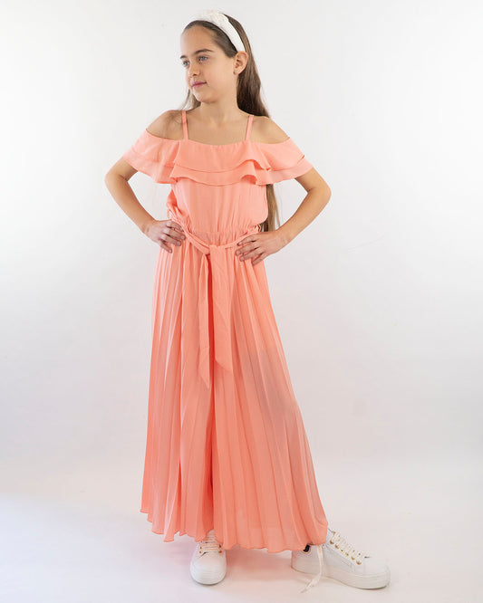 Tuta plissè con scollo a rouges I DO