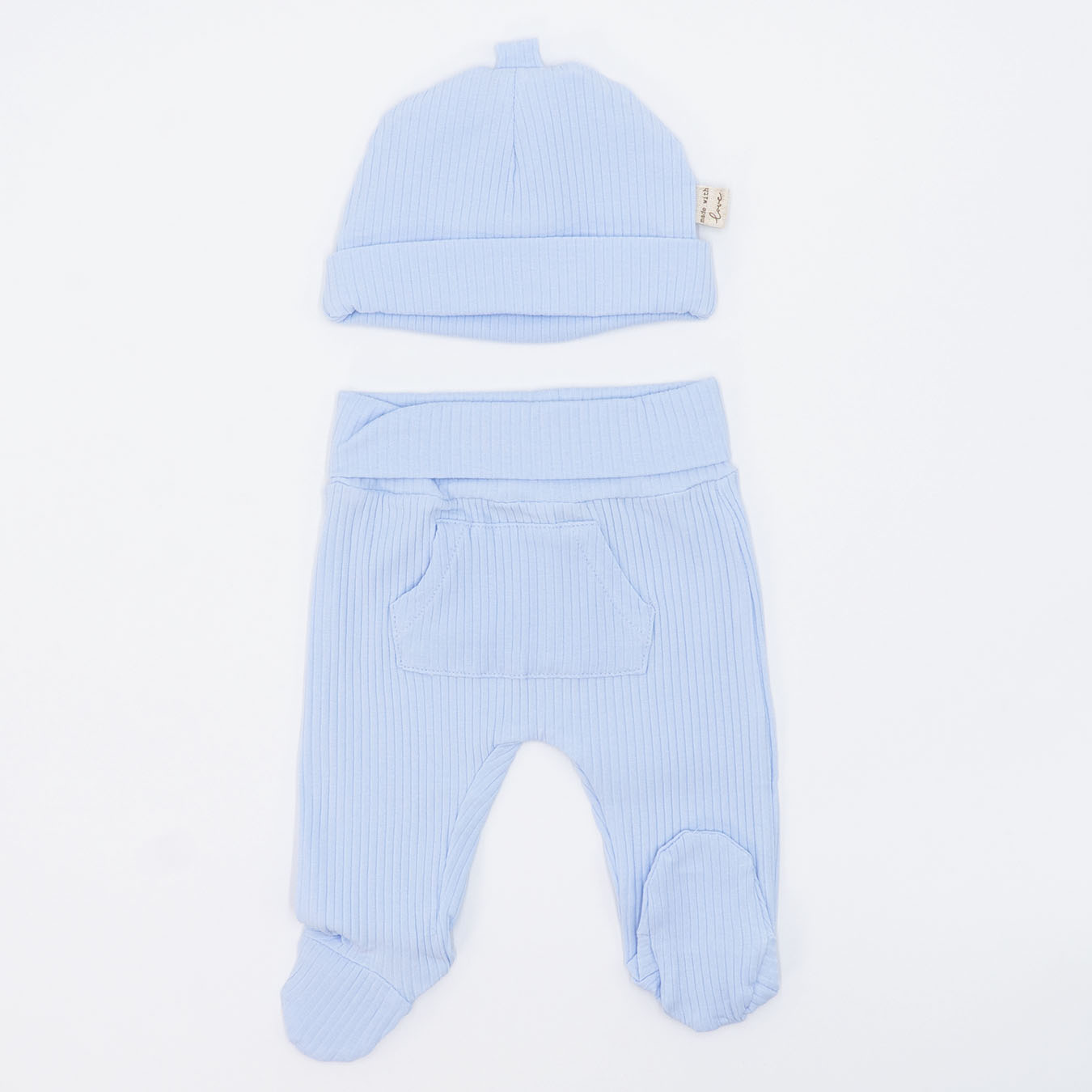 Completo 2 pz.a costine + cappellino MAYORAL