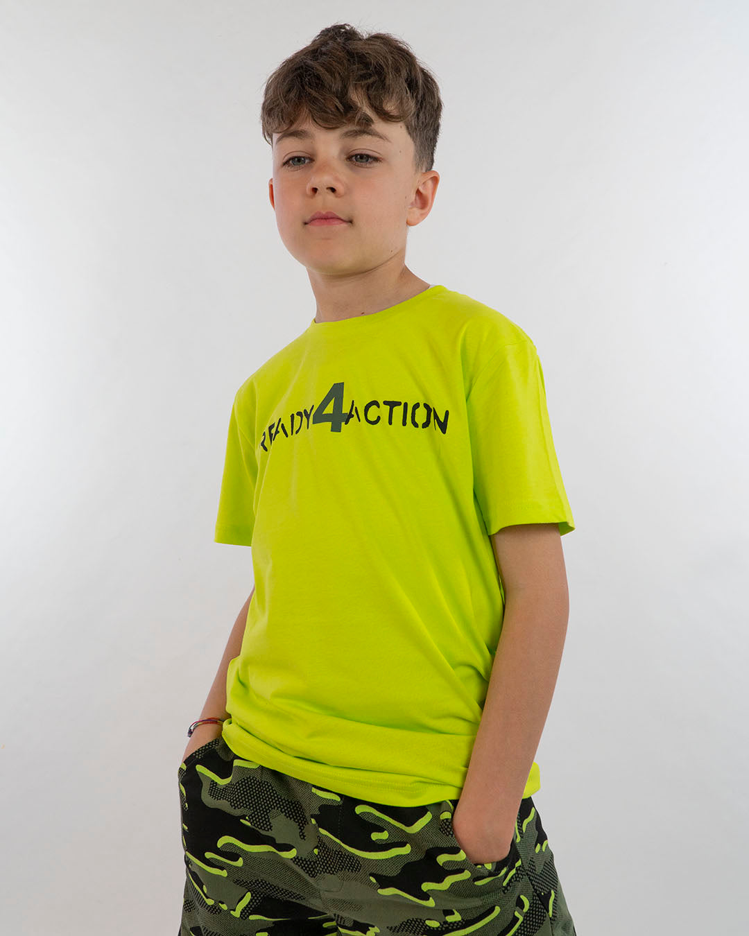 Completo 2 pz. con bermuda camouflage I DO